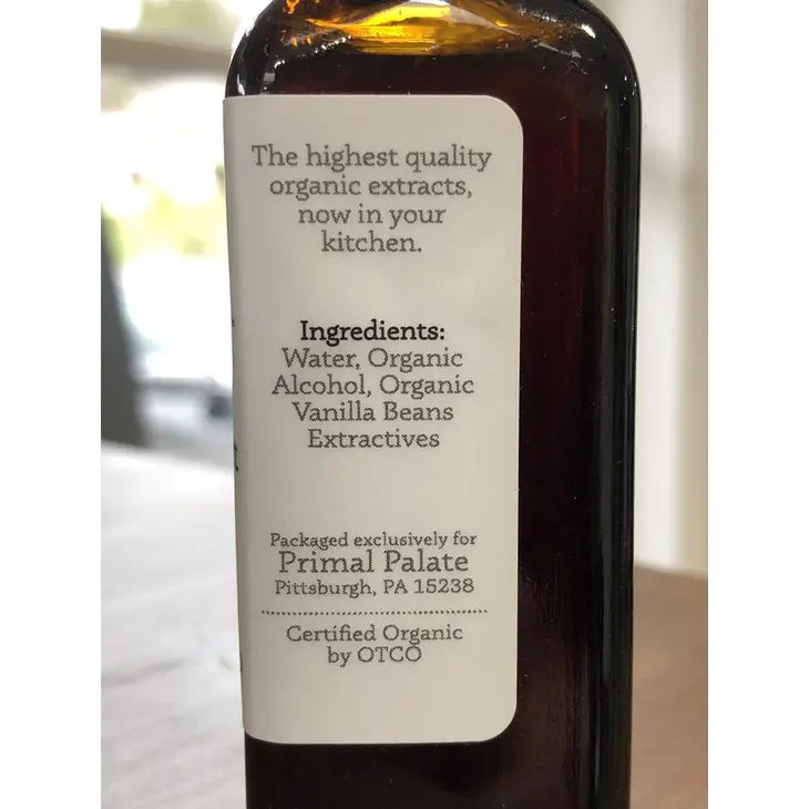 Organic Vanilla Extract