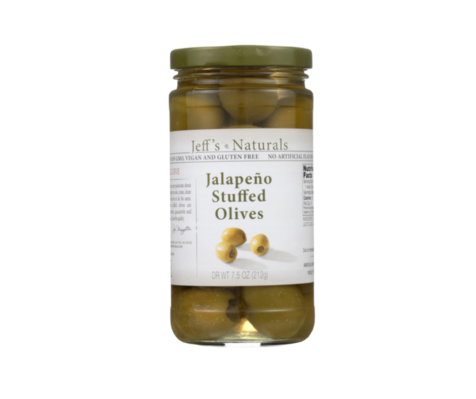 Jalapeño Stuffed Olives