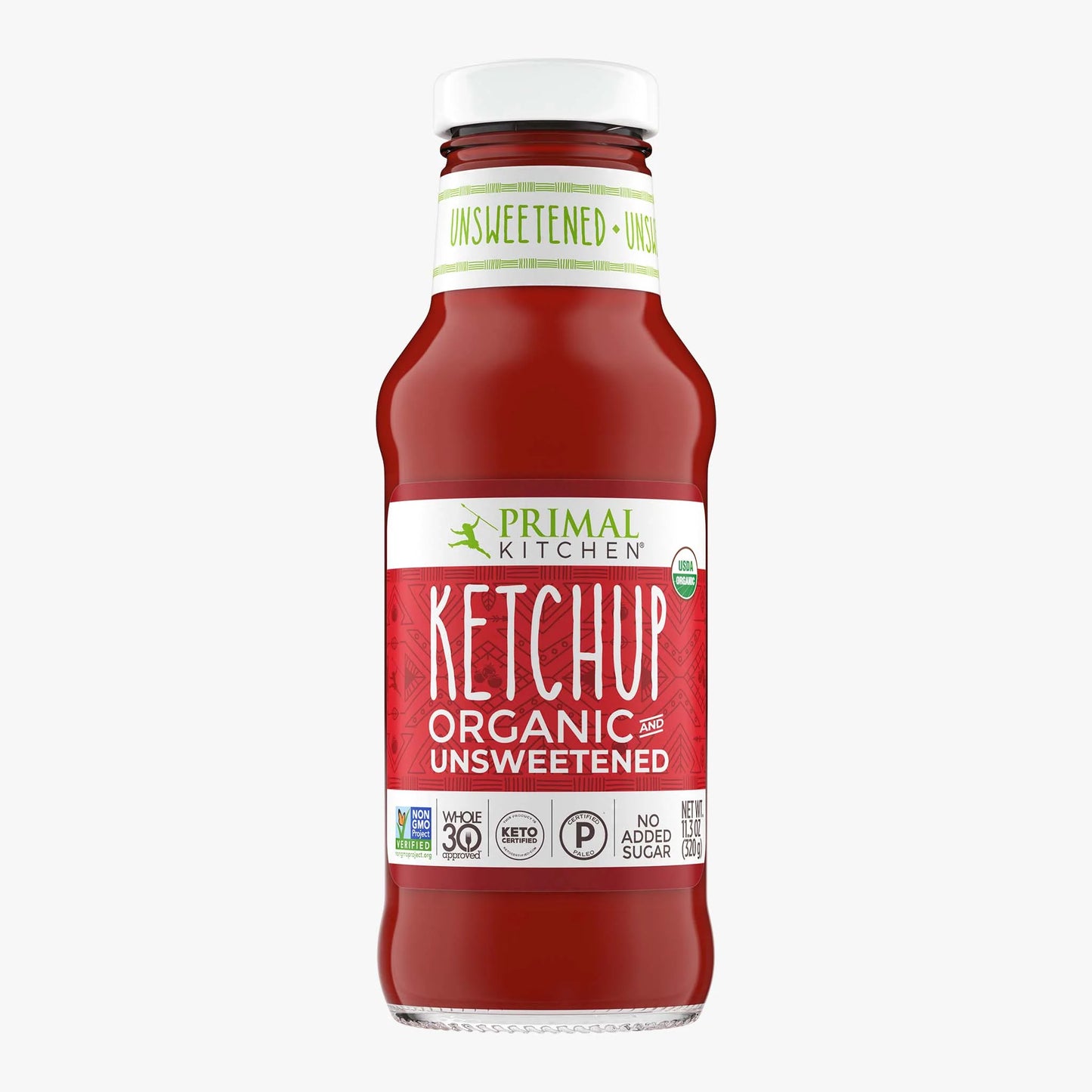  Primal Kitchen, Organic Unsweetened Ketchup, 11.3 oz