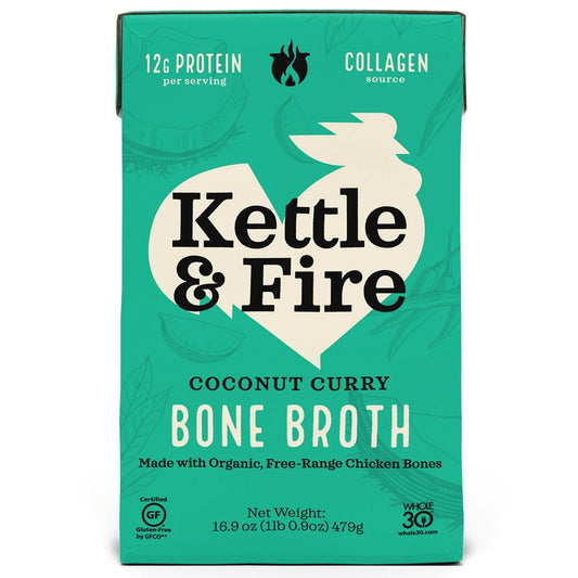 Keto Coconut Curry Bone Broth